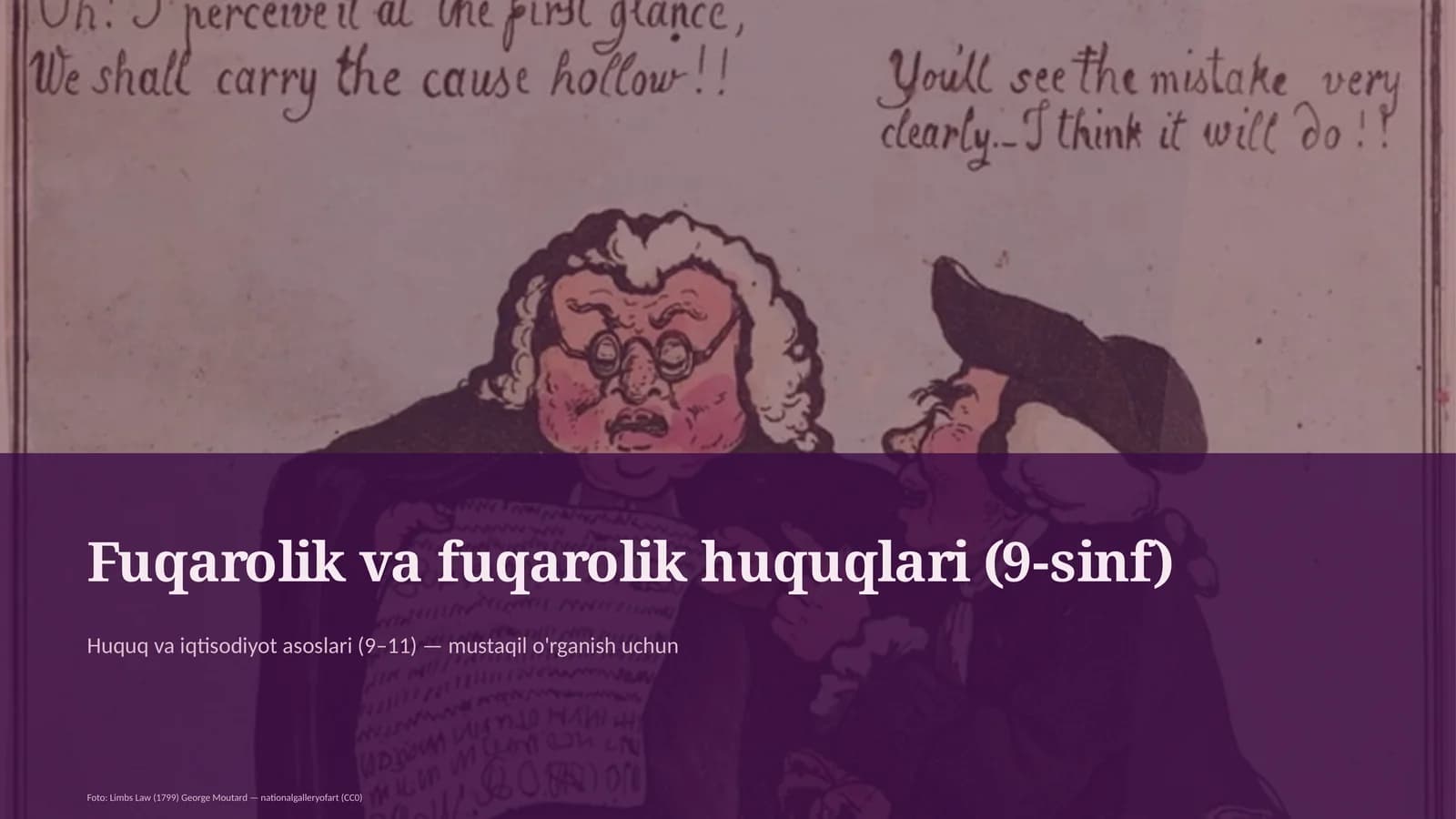 Fuqarolik va fuqarolik huquqlari (9-sinf)