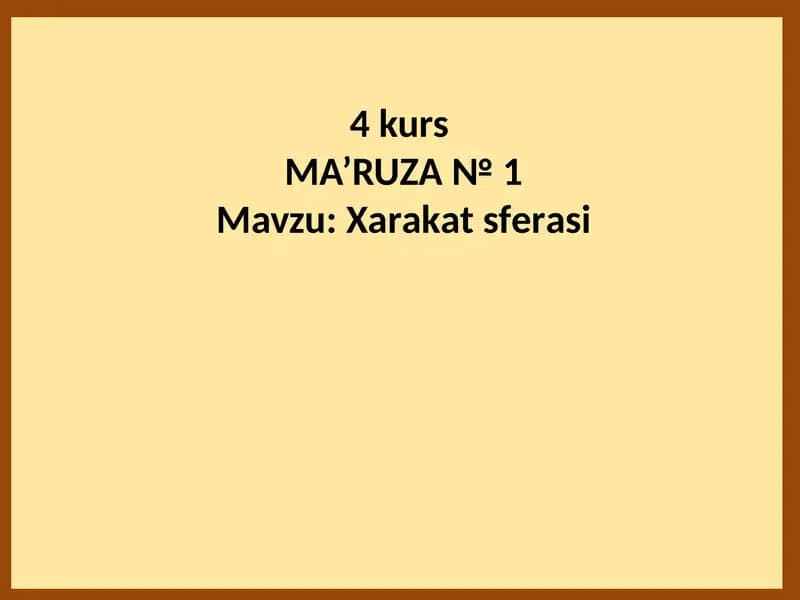 Harakat sferas