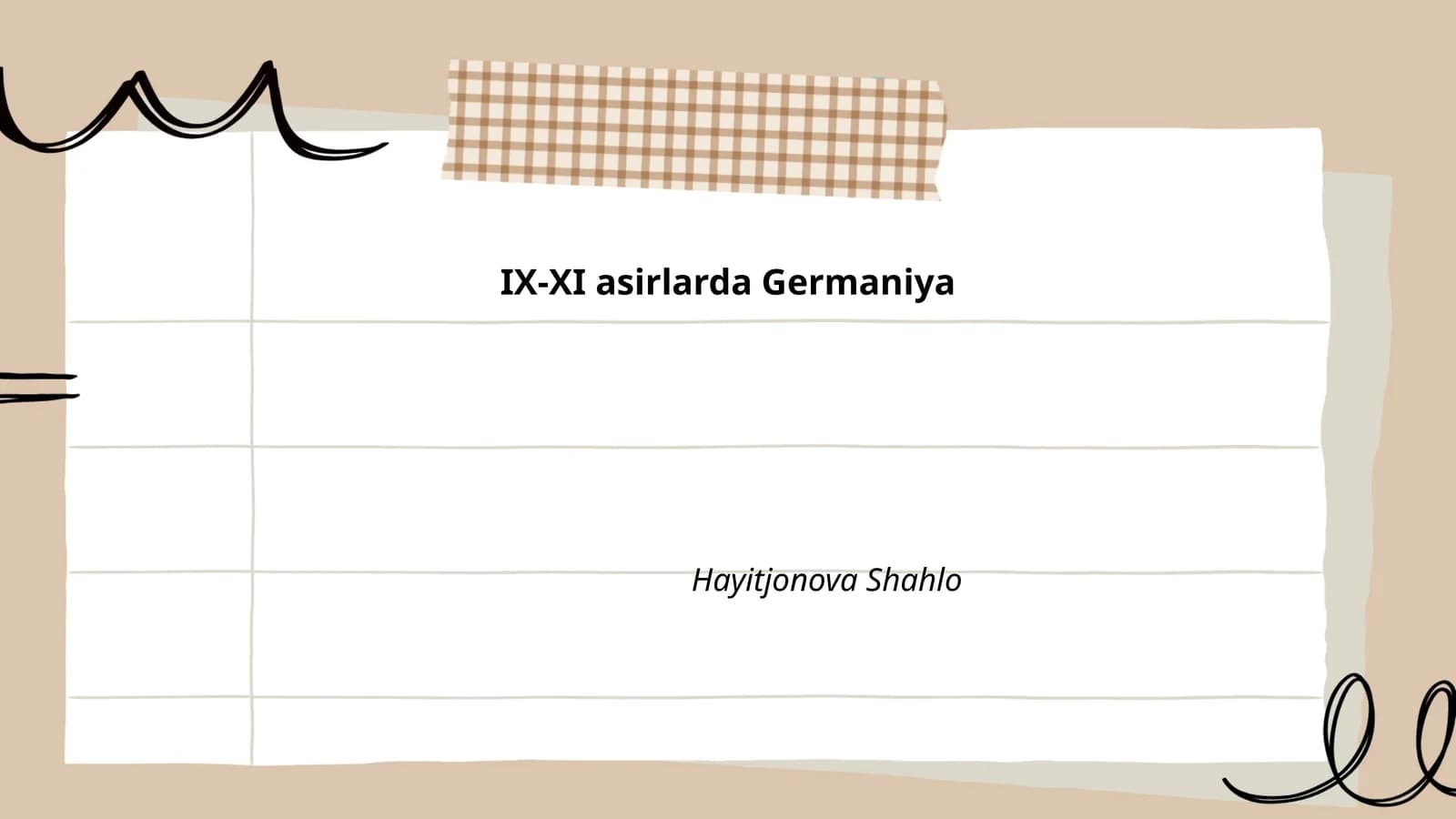 IX-XI asirlarda Germaniya