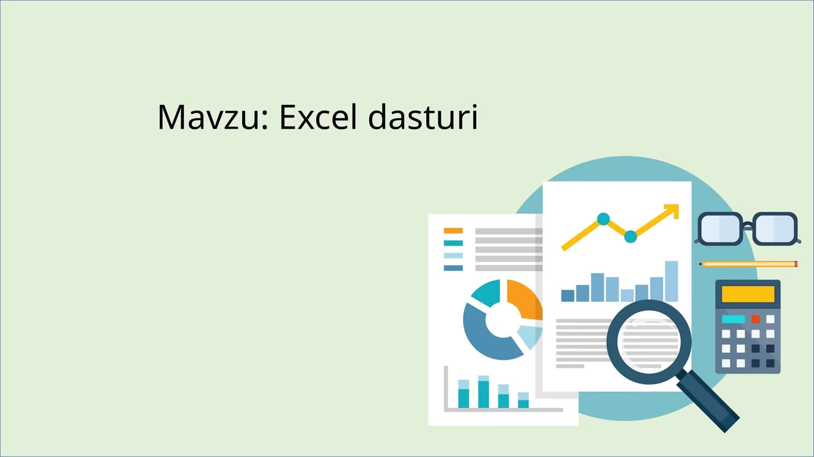 Excel dasturi