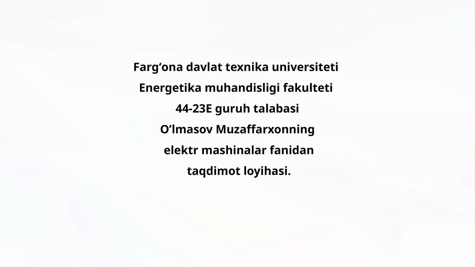 Kollektorli Mashinalar: Turlari va Qoʻllanilish Sohasi