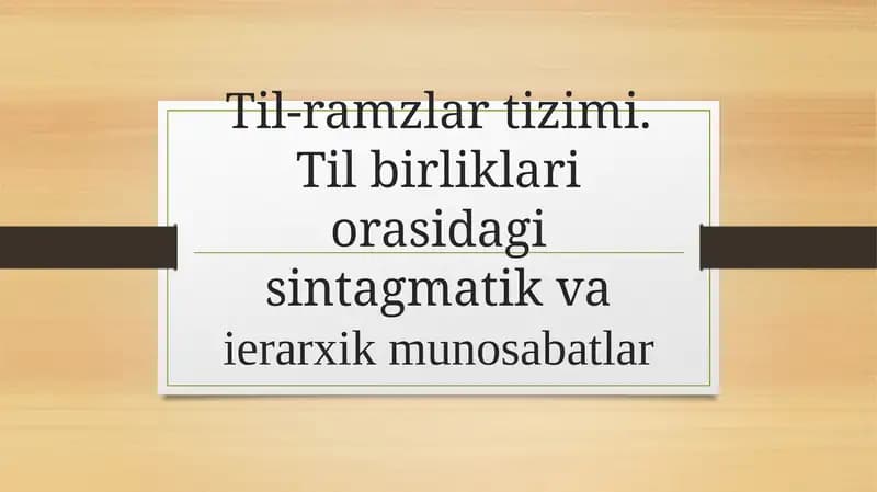 Til-ramzlartizimi