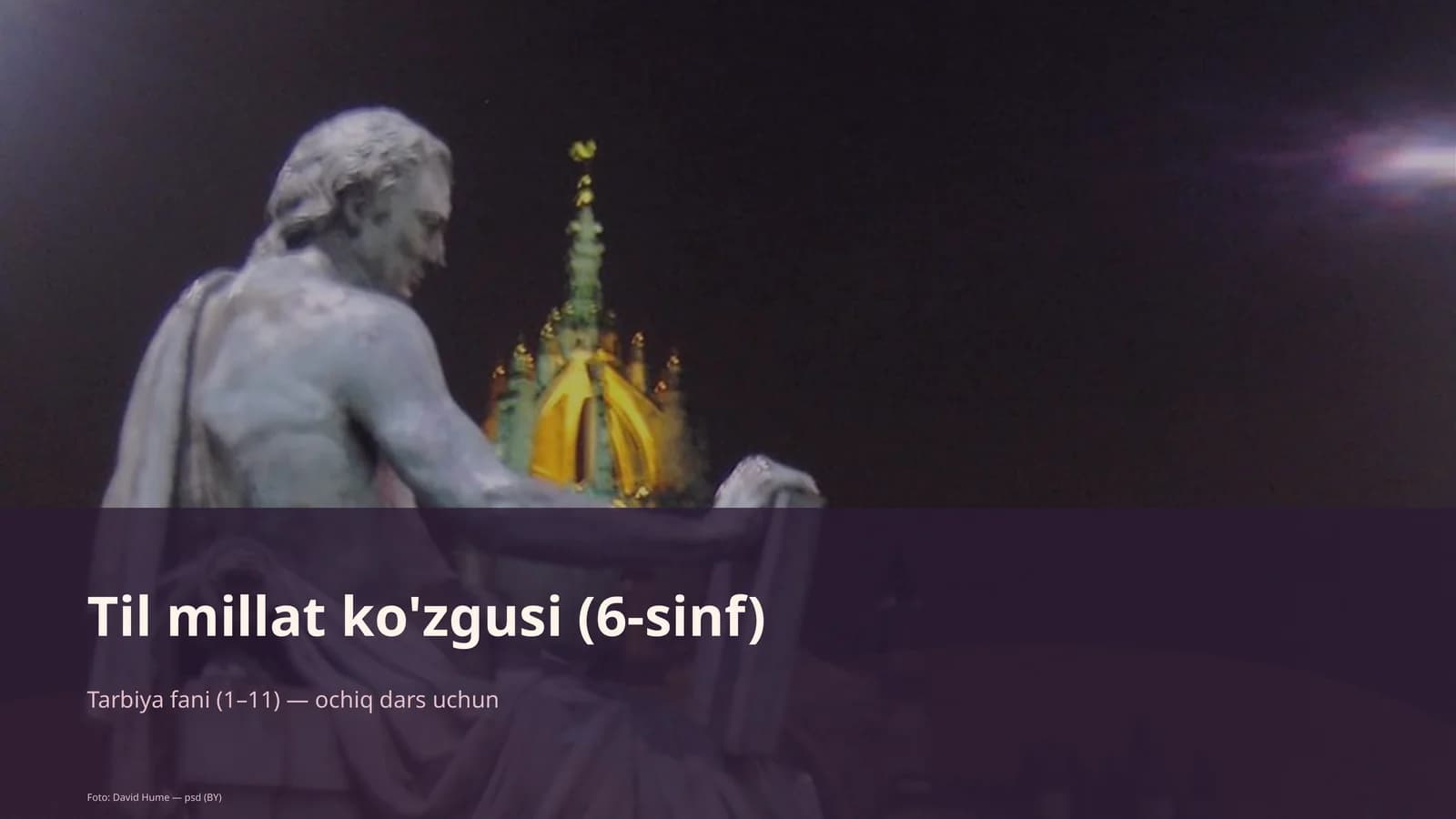 Til millat ko'zgusi (6-sinf)