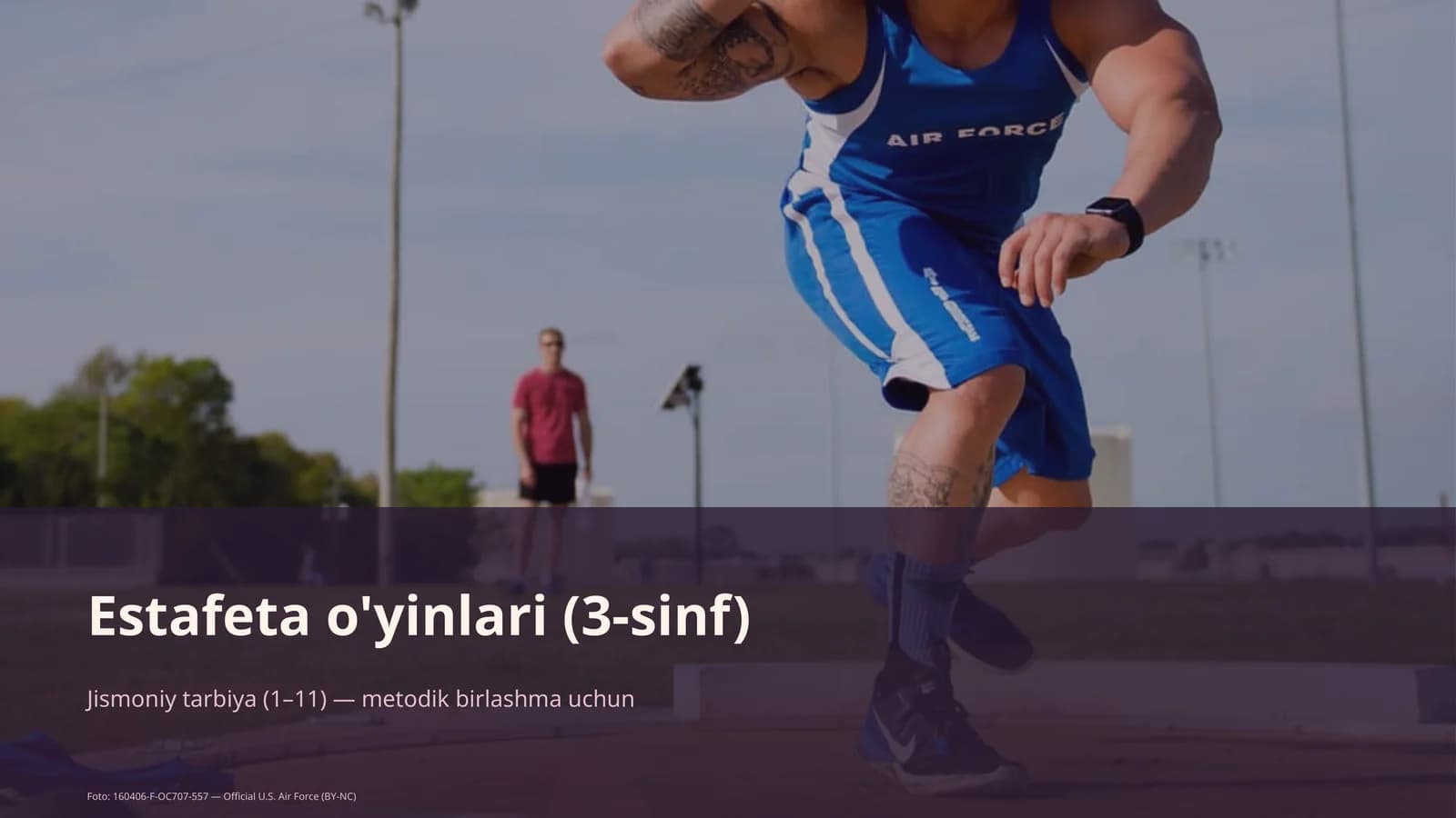 Estafeta o'yinlari (3-sinf)