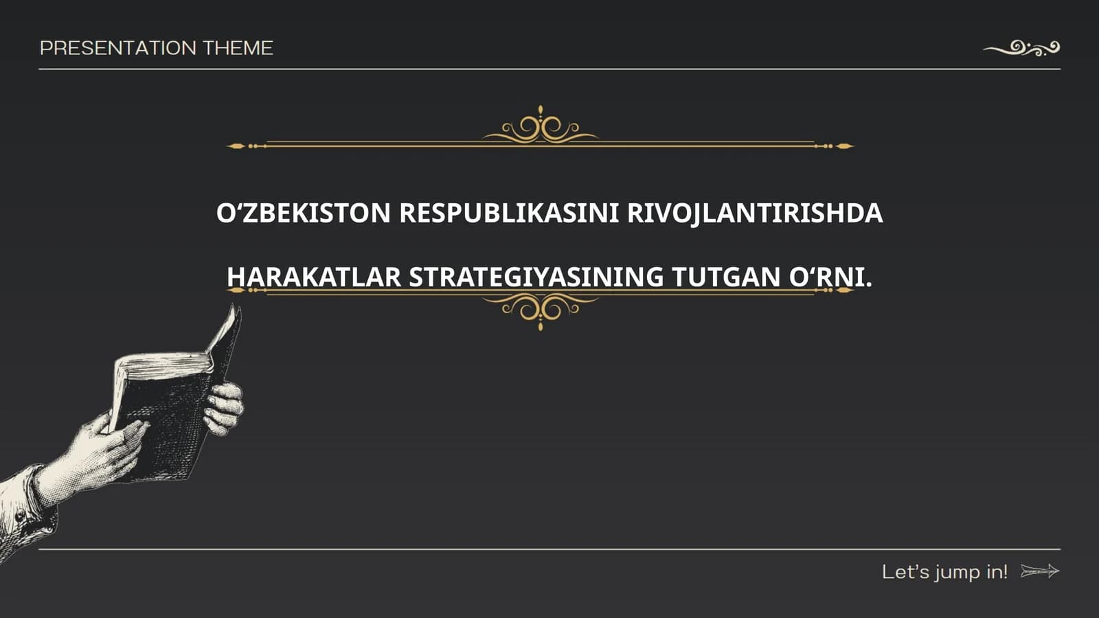 Harakatlar strategiyasining umumiy maqsad va vazifalari