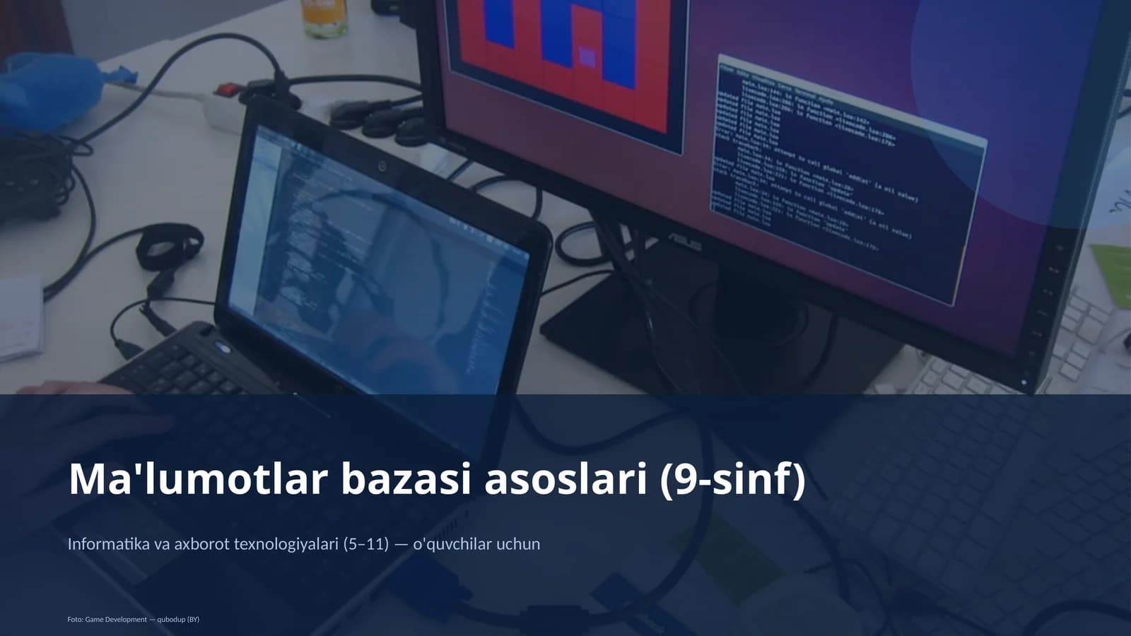 Ma'lumotlar bazasi asoslari (9-sinf)