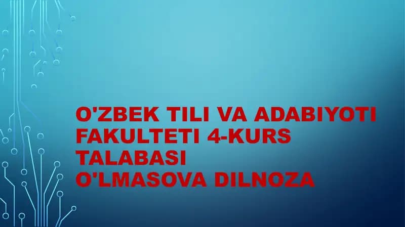 Leksikma'no o'zgarishi