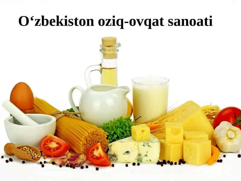 O‘zbekistonoziq-ovqatsanoati