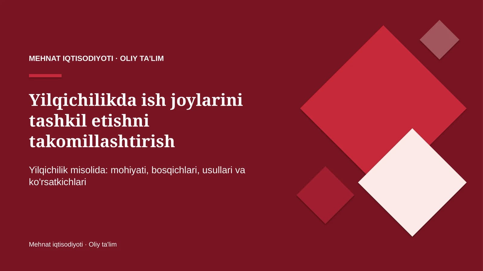 yilqichilikda ish joylarini tashkil etishni takomillashtirish 2252