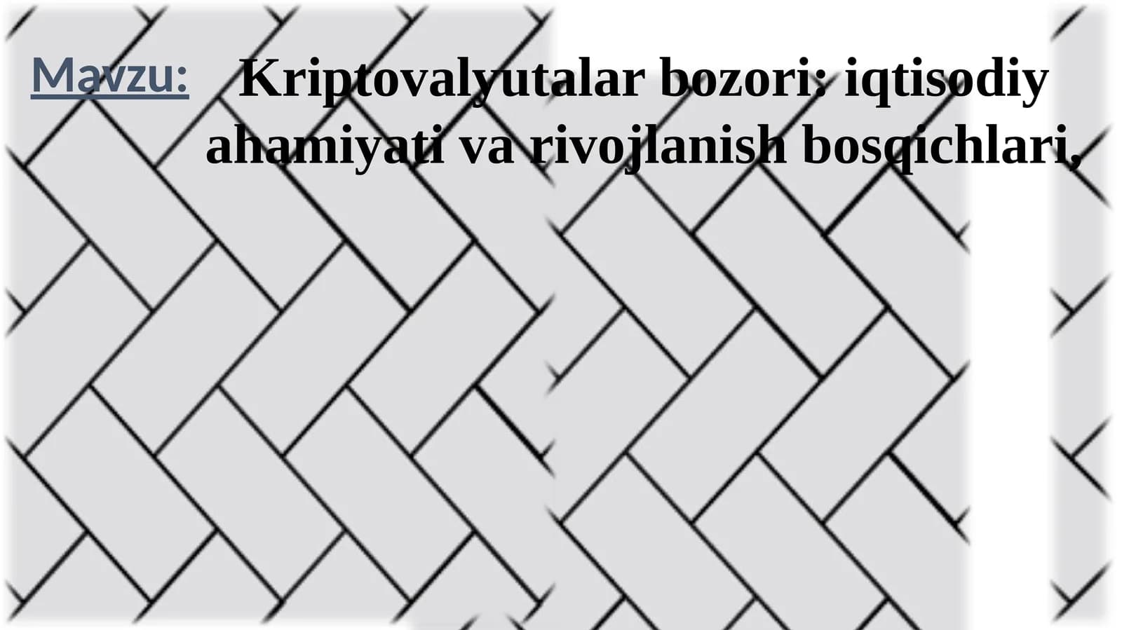 Kriptovalyutalar bozori: iqtisodiy ahamiyati va rivojlanish bosqichlari