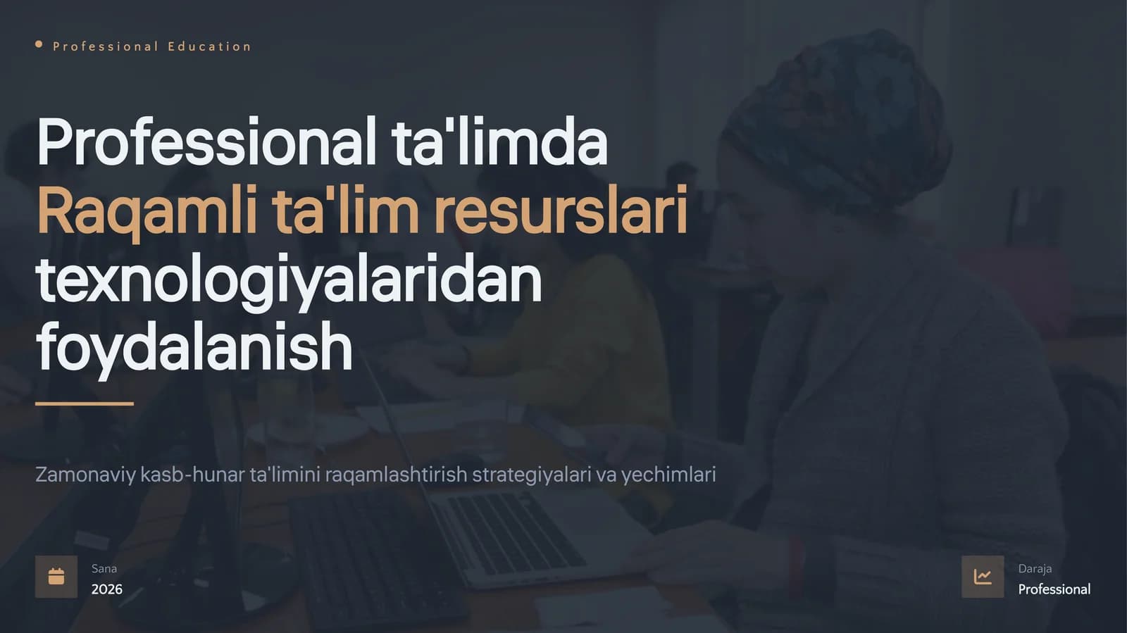 Professional ta'limda