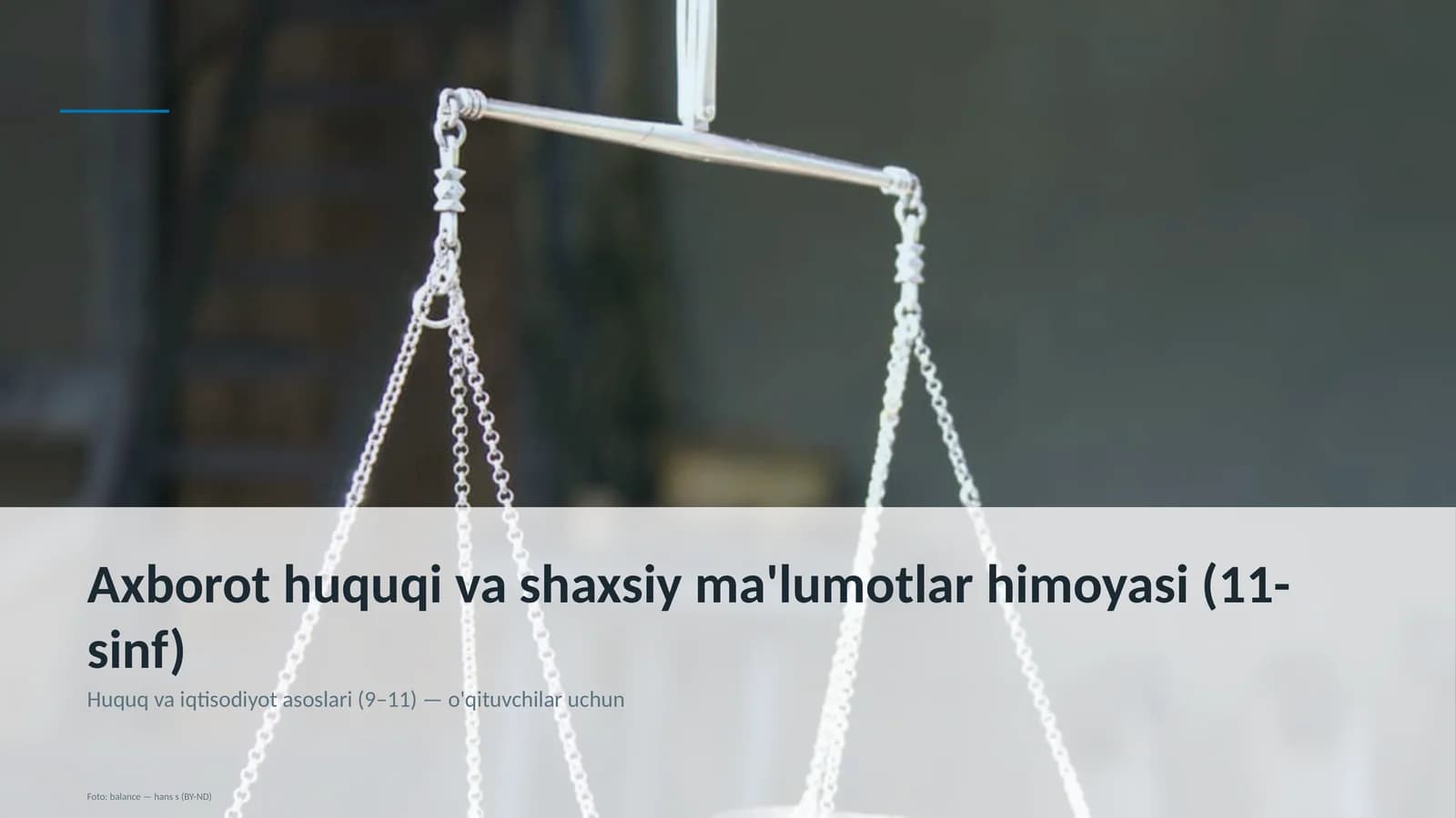Huquq va iqtisodiyot asoslari (9–11)