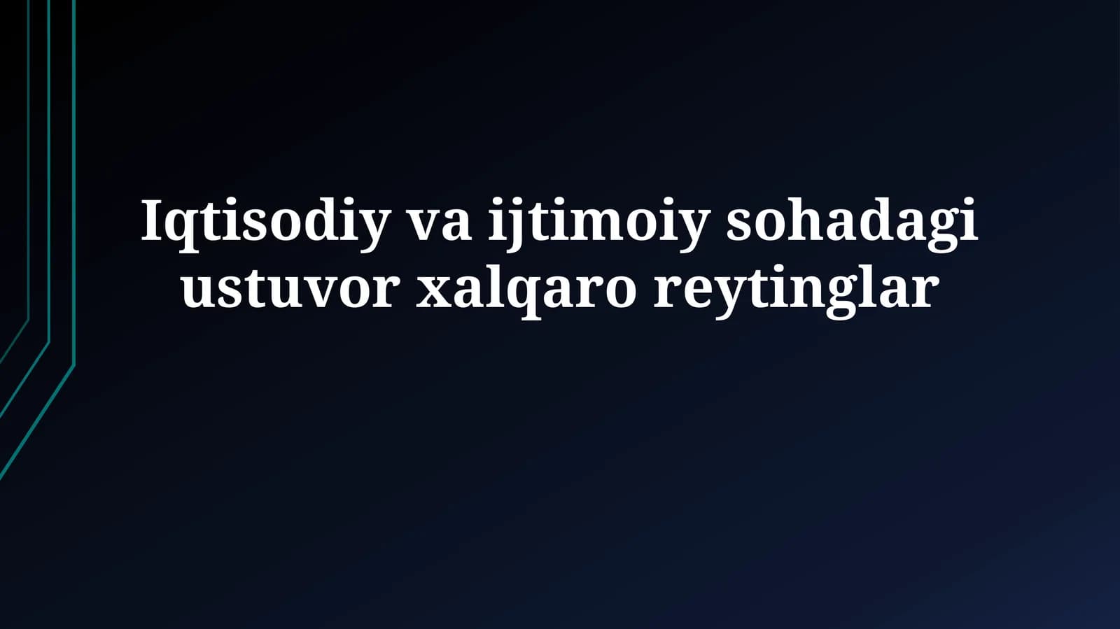 Asosiy Xalqaro Reytinglar: Tarix, Tashkilotlar va Metodologiya