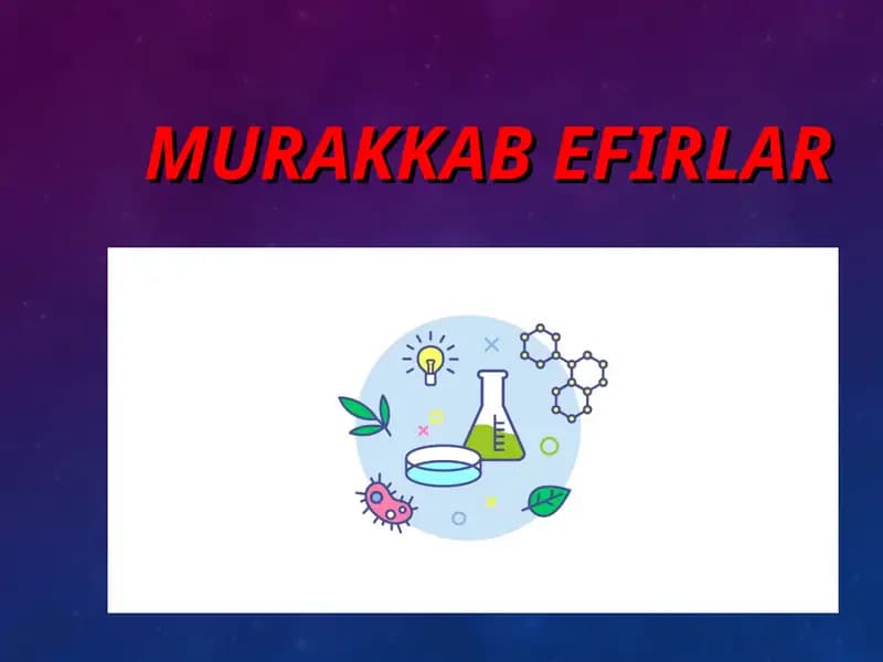 Murakkab efirlar