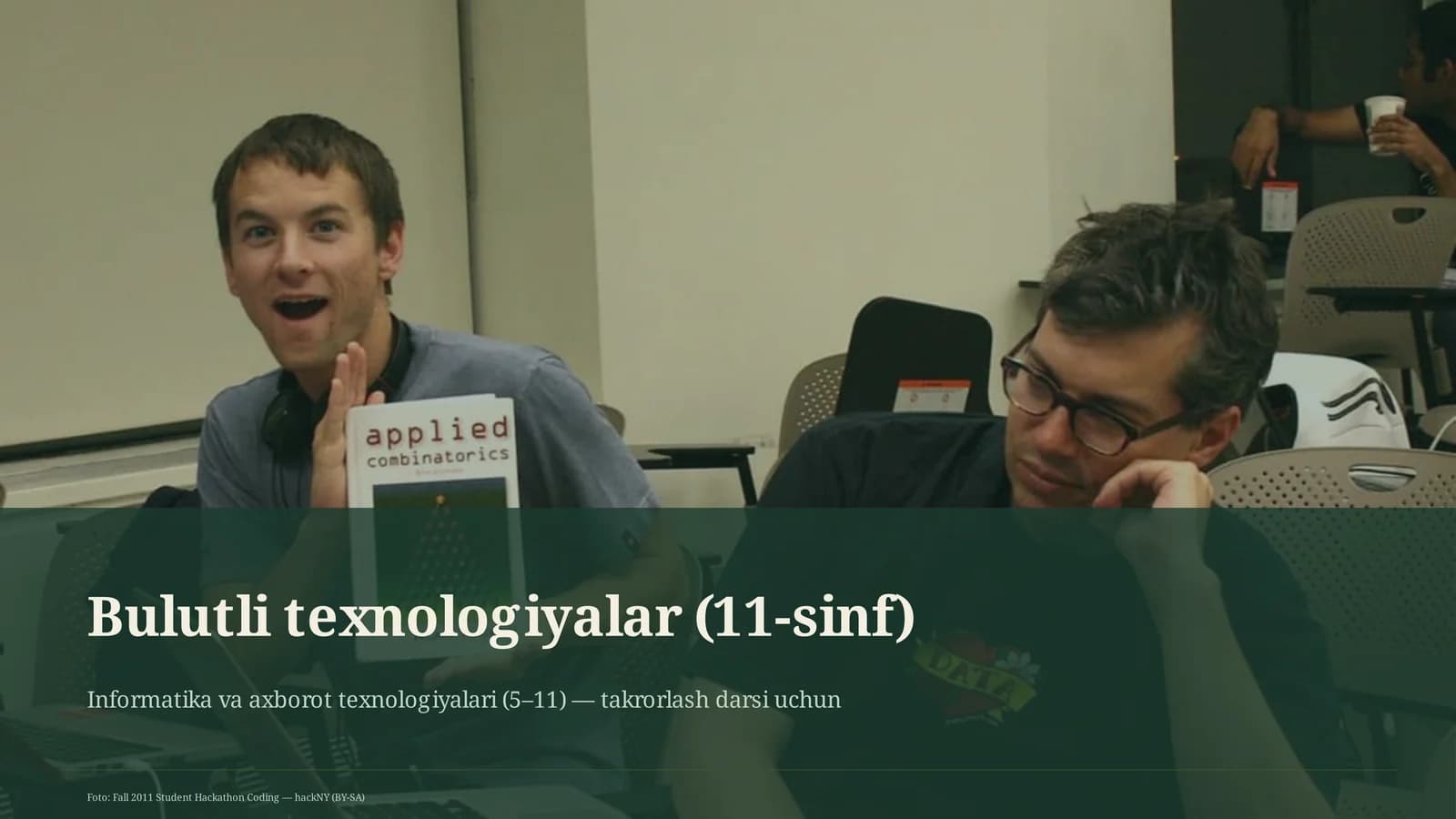 Bulutli texnologiyalar (11-sinf)