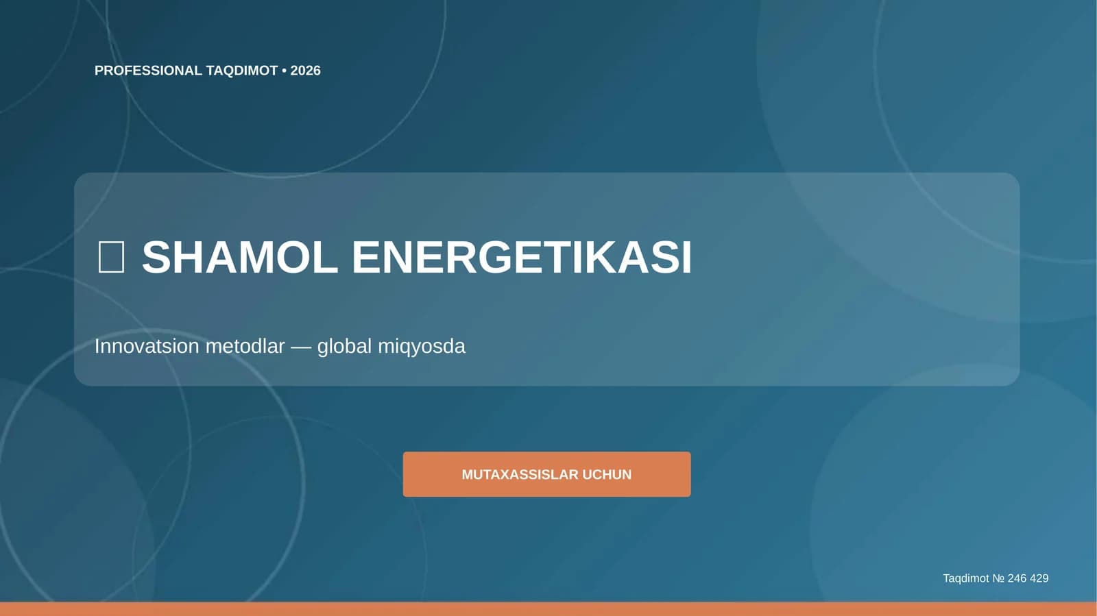 SHAMOL ENERGETIKASI