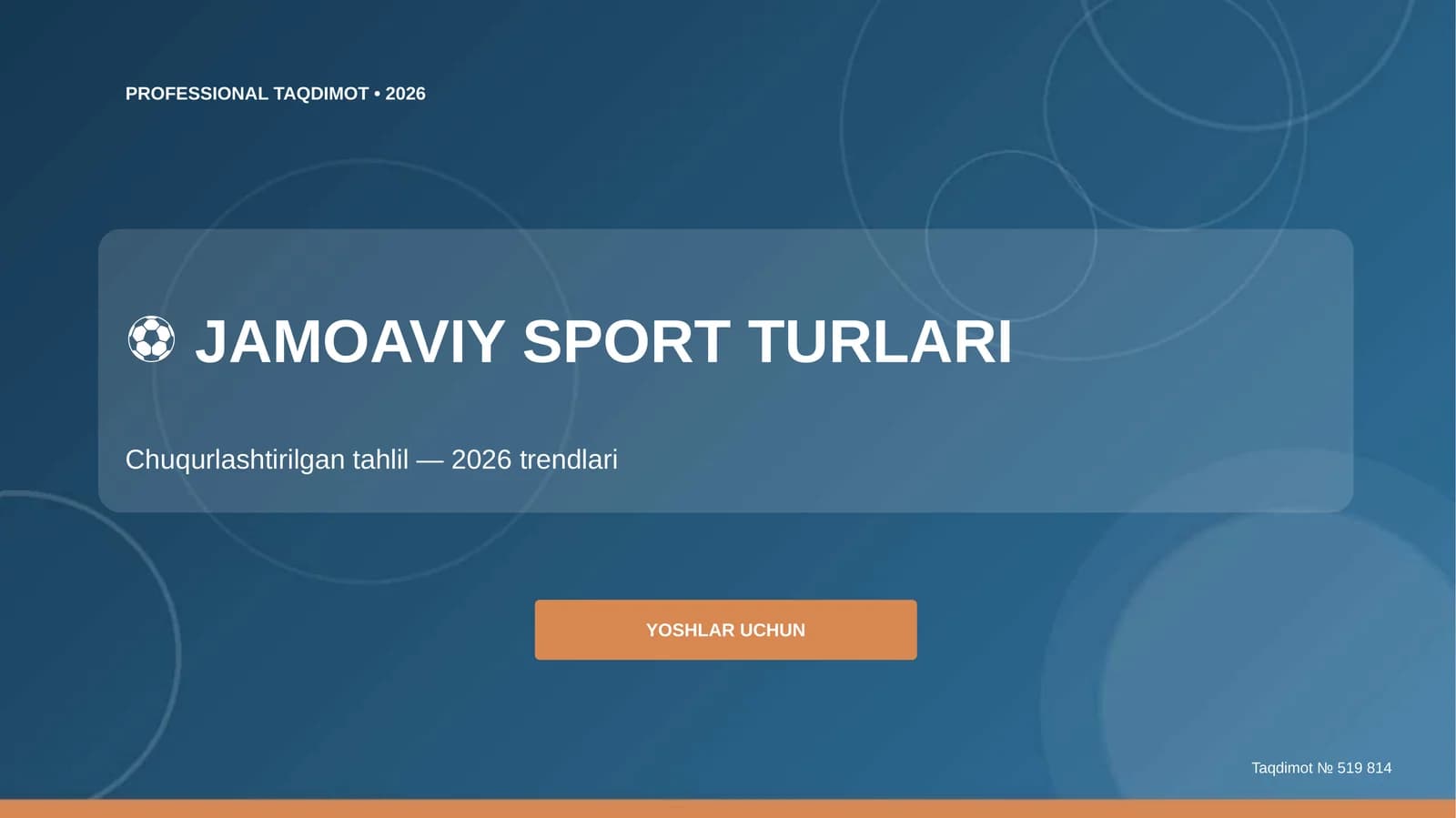 Jamoaviy sport turlari: chuqurlashtirilgan tahlil (2026 trendlari) [yoshlar uchun]