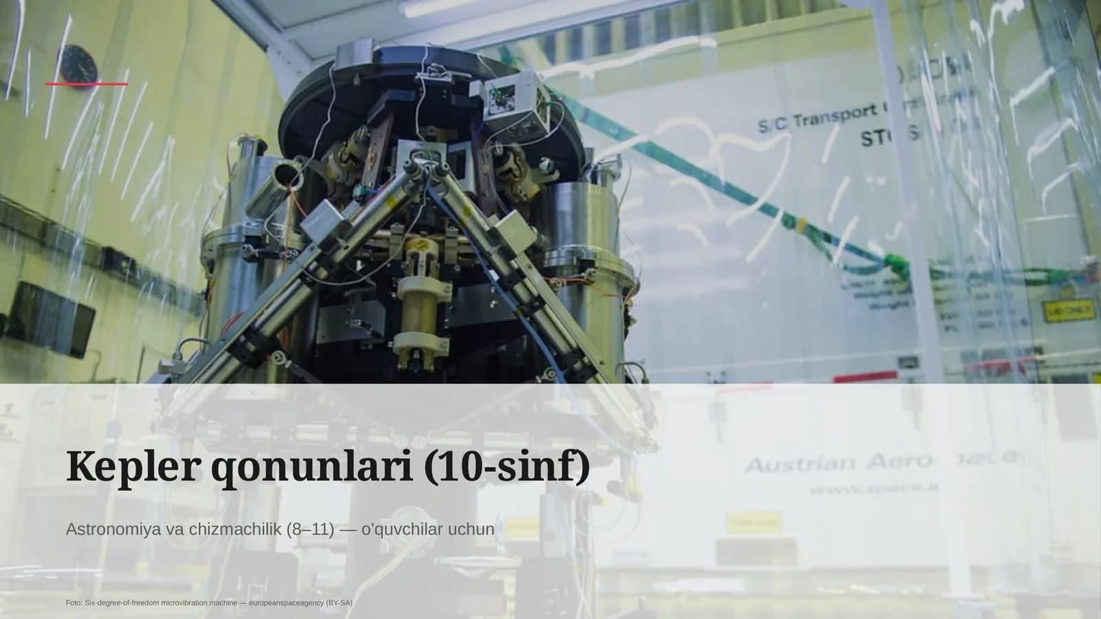 Kepler qonunlari (10-sinf)