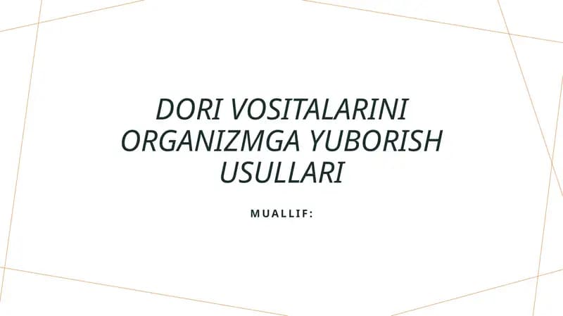 Farmatsevtik moddalar