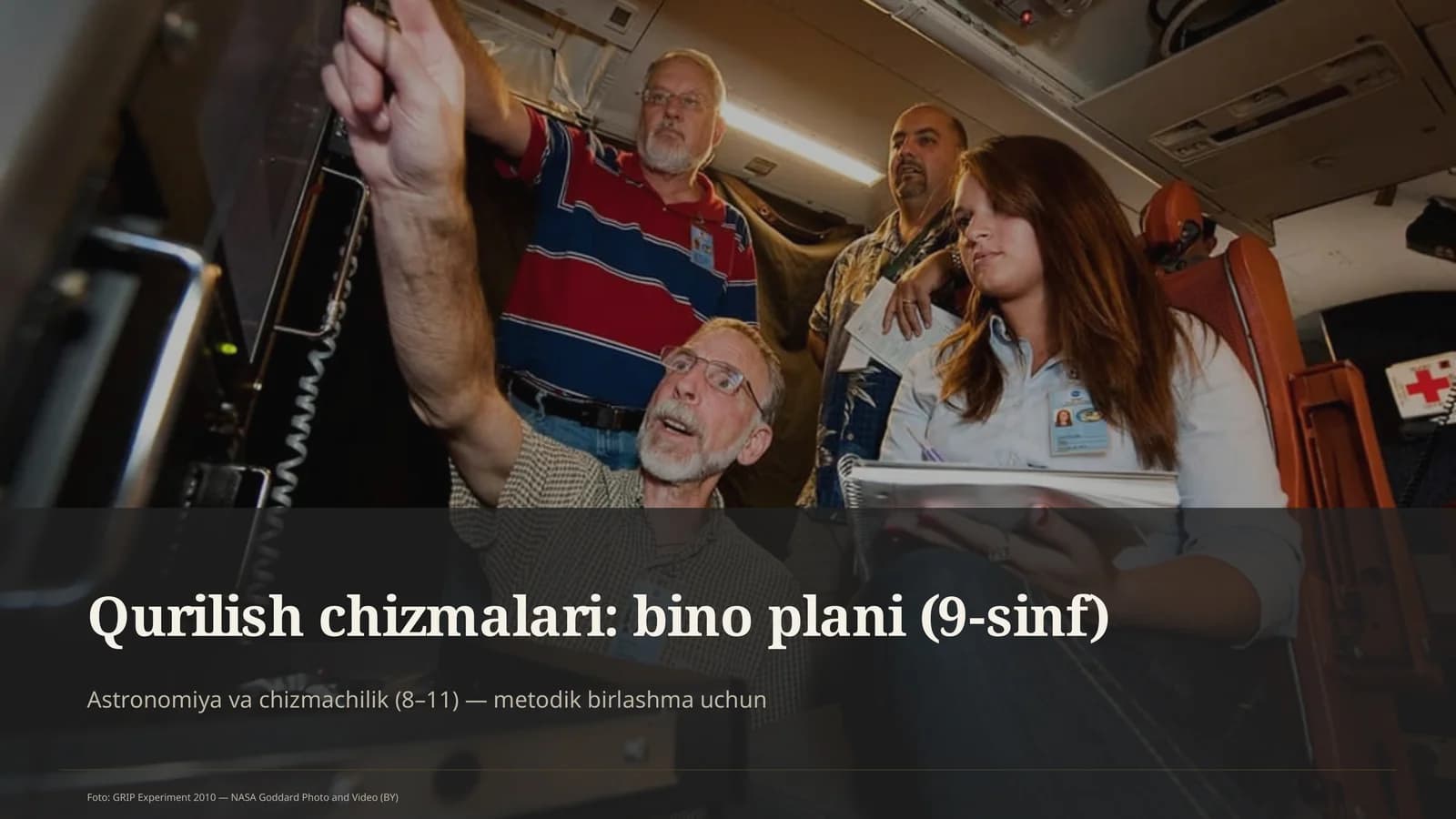 Qurilish chizmalari: bino plani (9-sinf)