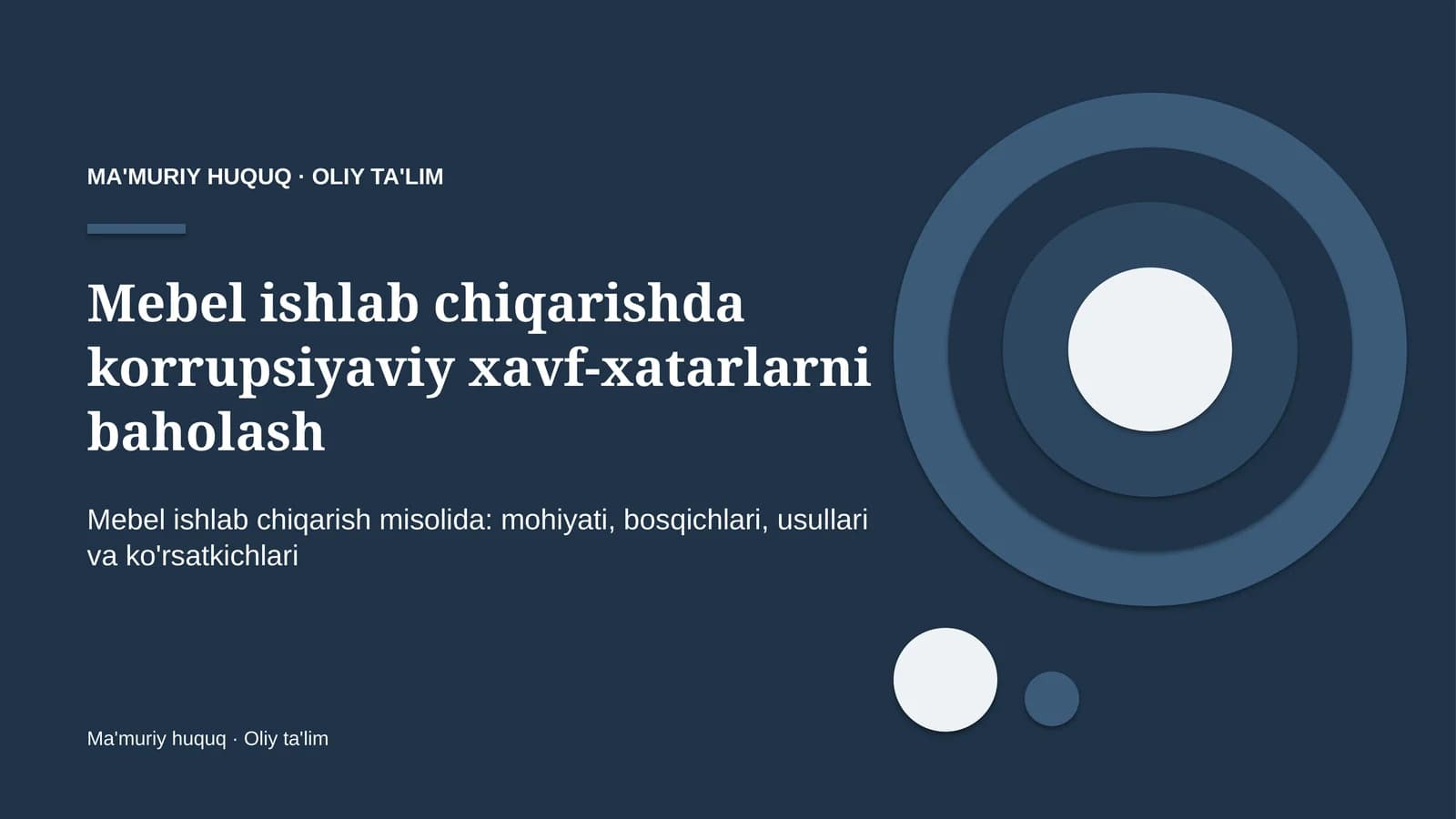 mebel ishlab chiqarishda korrupsiyaviy xavf xatarlarni baholash 1266