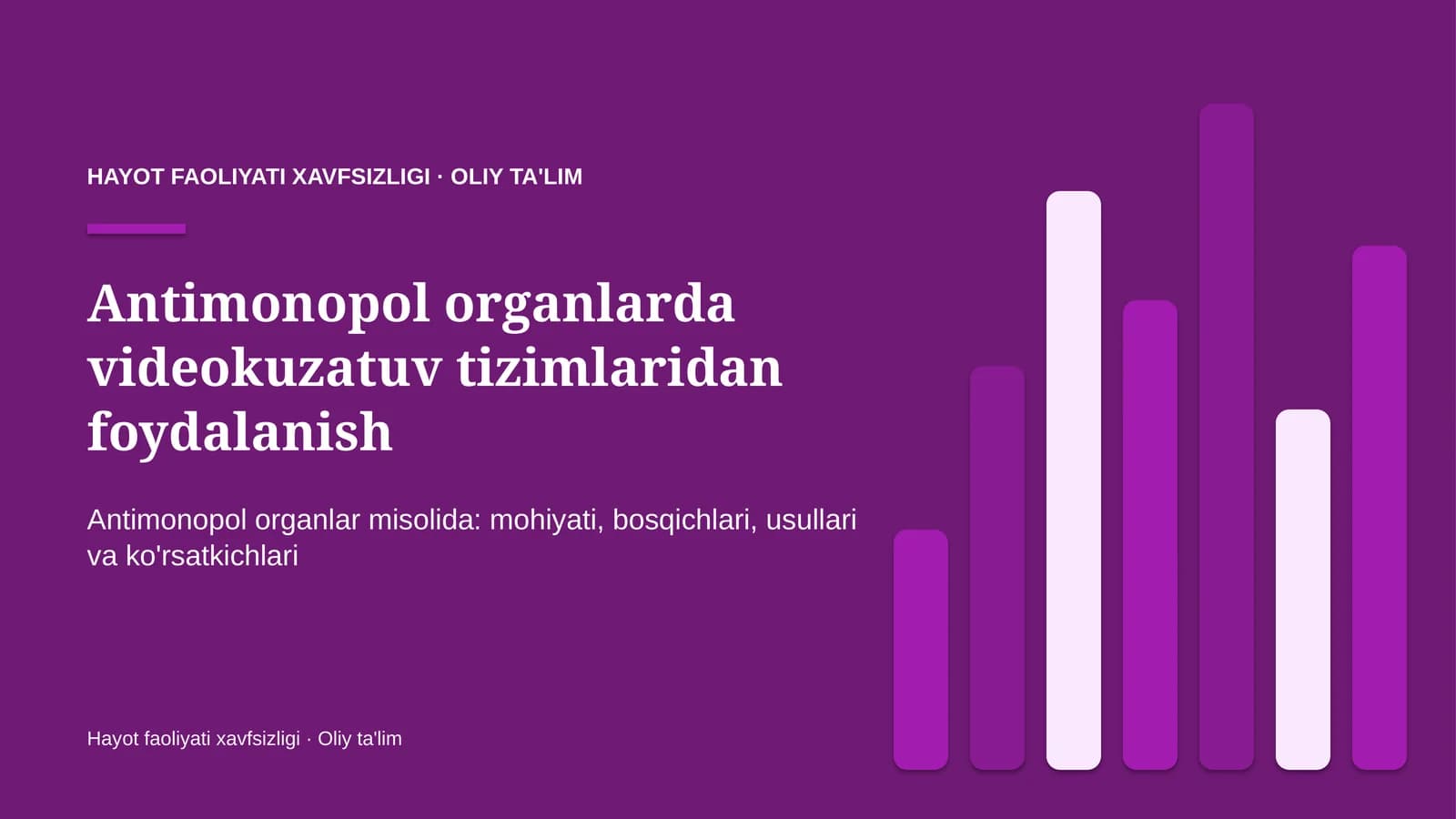 antimonopol organlarda videokuzatuv tizimlaridan foydalanish 8788