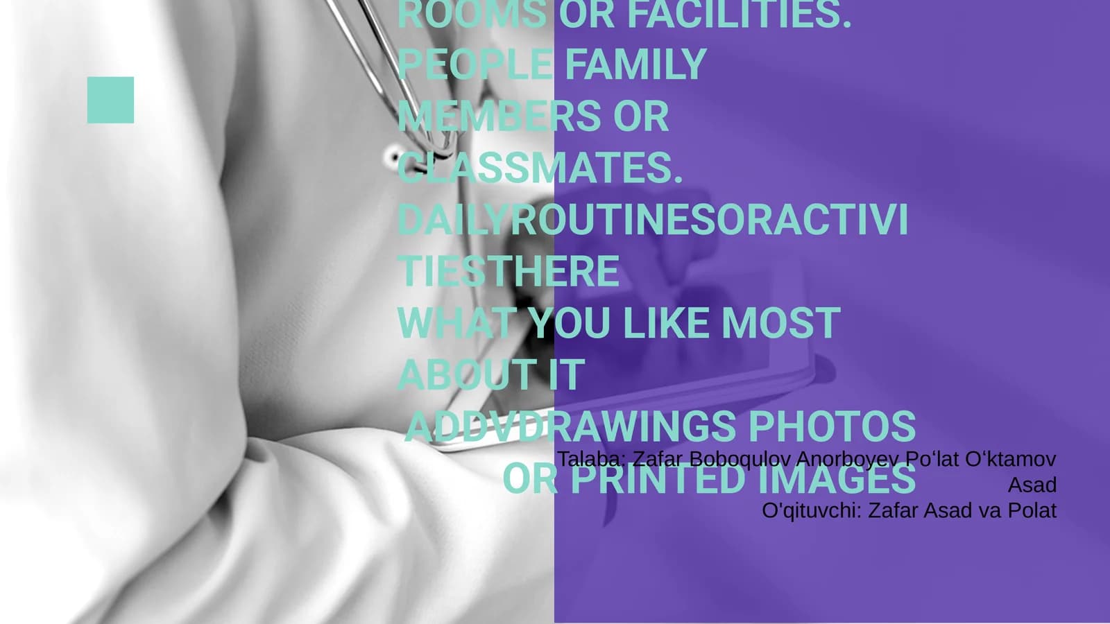 POSTER PRESENTATION