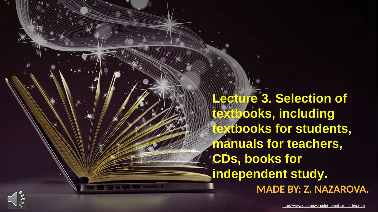 Lecture outline
