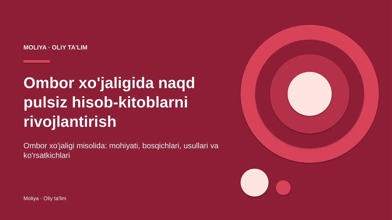 ombor xo'jaligida naqd pulsiz hisob kitoblarni rivojlantirish 4405