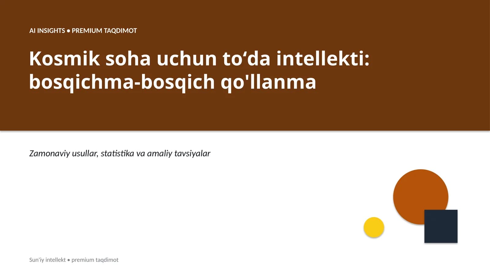 Premium Taqdimot