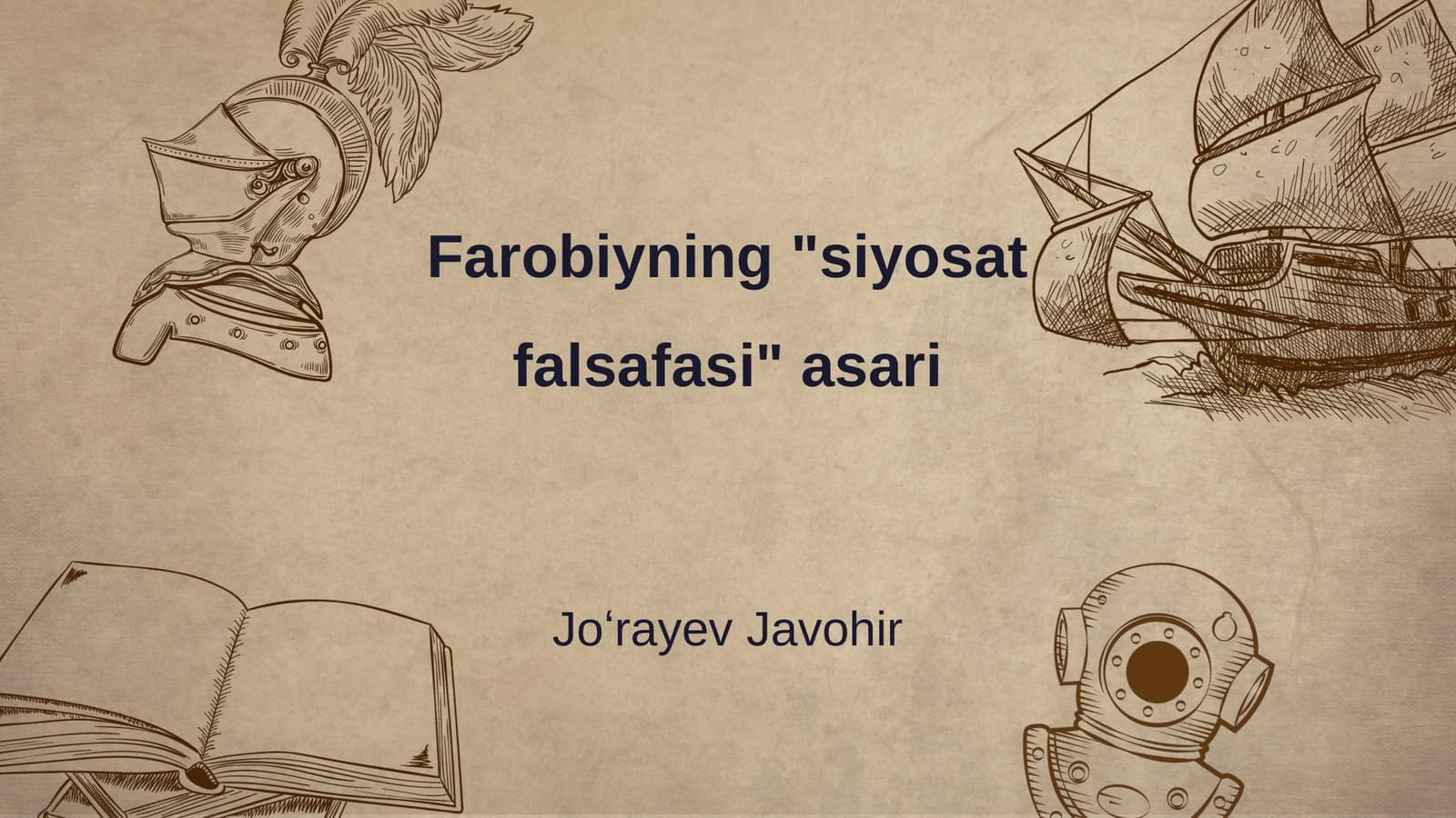Farobiyning "siyosat falsafasi" asari