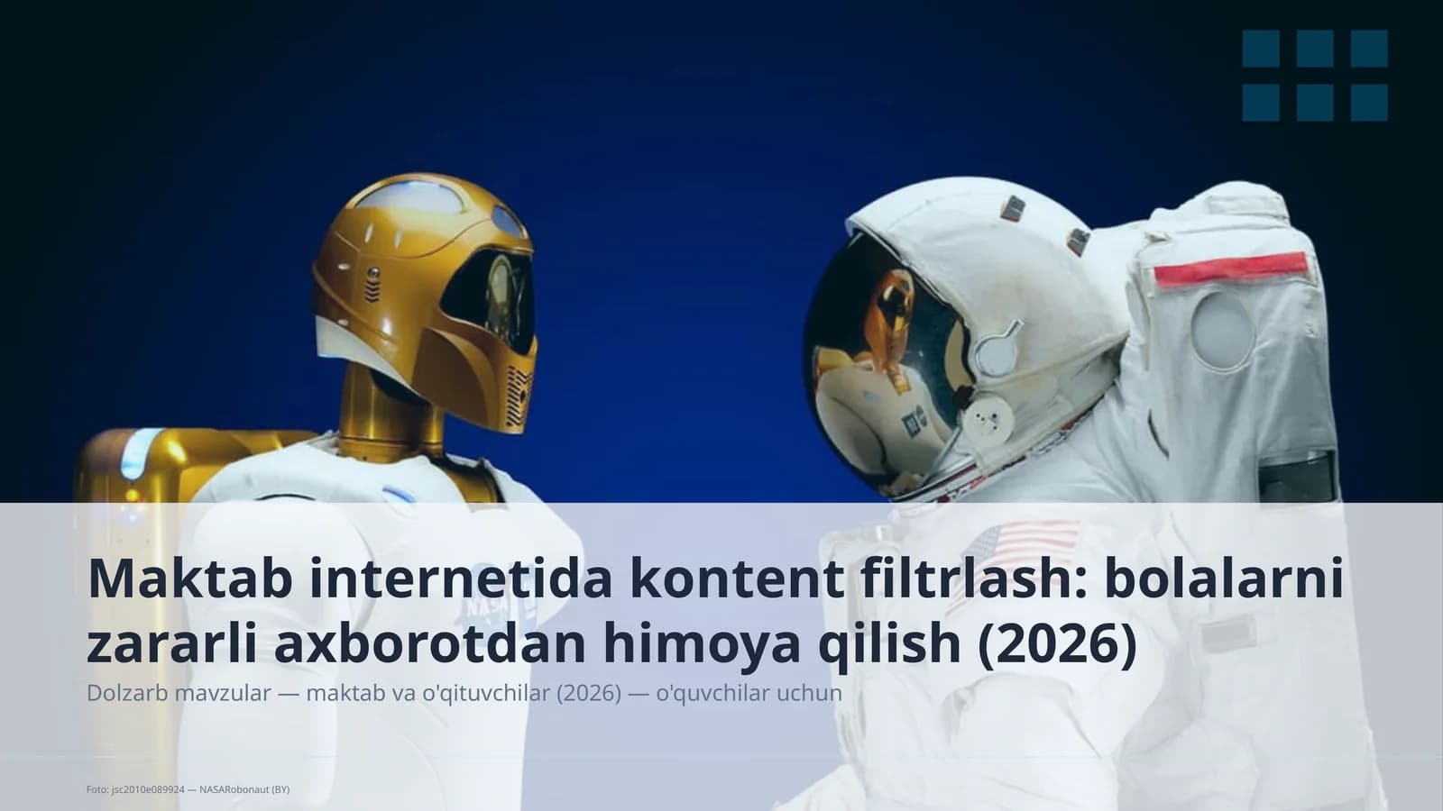 Maktab internetida kontent filtrlash