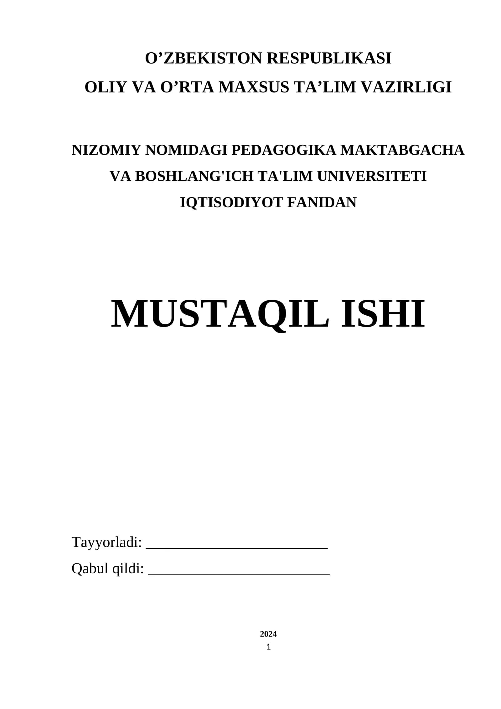Tayyorladi: MЕHNАT BОZОRINI TАRTIBGА SОLISH VА BОSHQАRISH