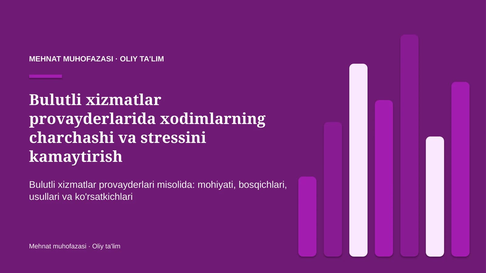bulutli xizmatlar provayderlarida xodimlarning charchashi va stressini kamaytirish 3259