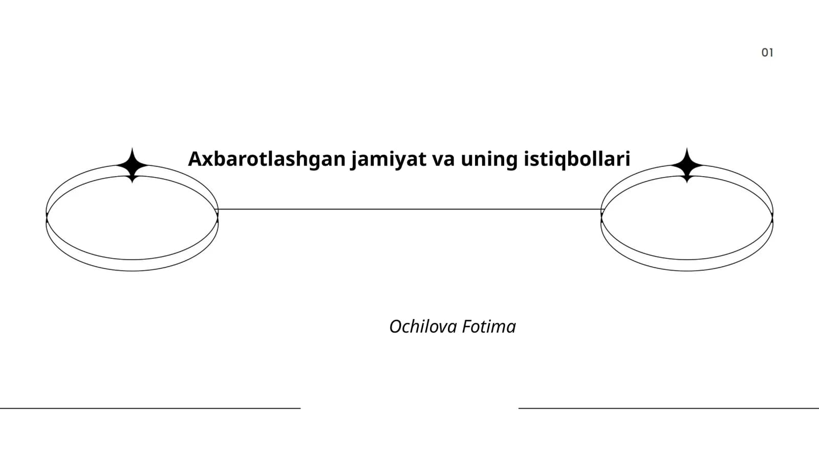 Axborotlashgan jamiyat va uning istiqbollari