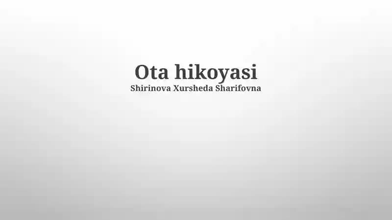 Ota hikoyasi