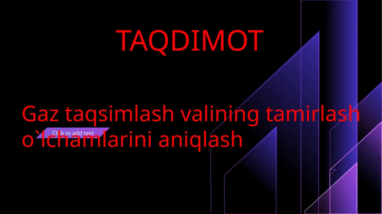 Gaz taqsimlash vali