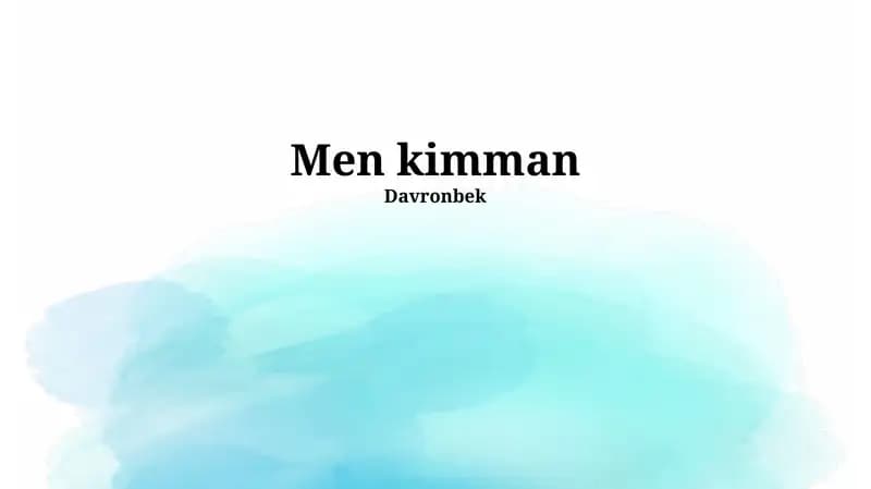 Men kimman