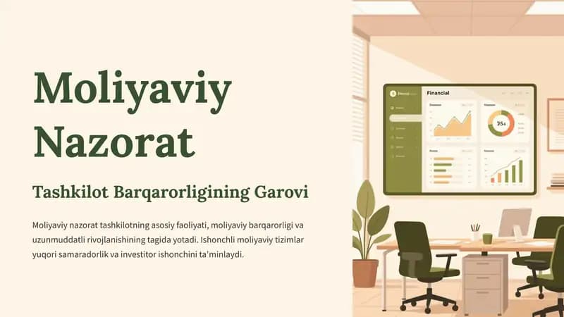 Moliyaviy Nazorat