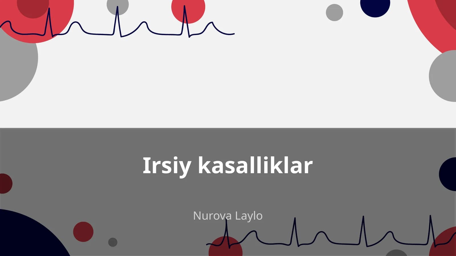 Irsiy kasalliklar