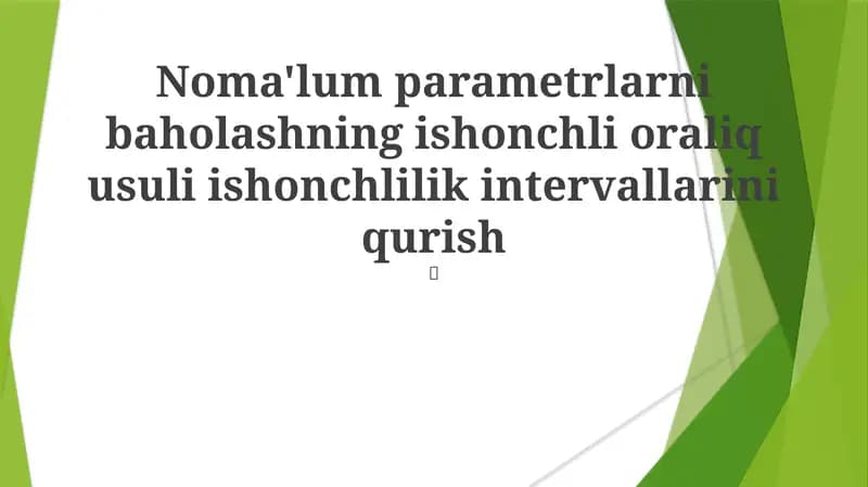 Ishonch oraligi