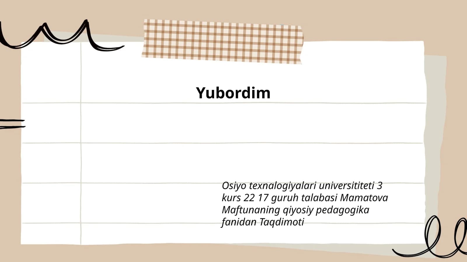 Yubordim - She'riyatda obrazlar