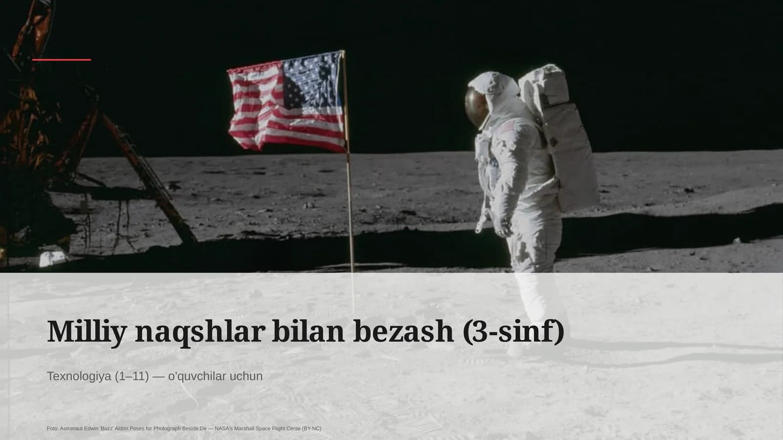 Milliy naqshlar bilan bezash (3-sinf)