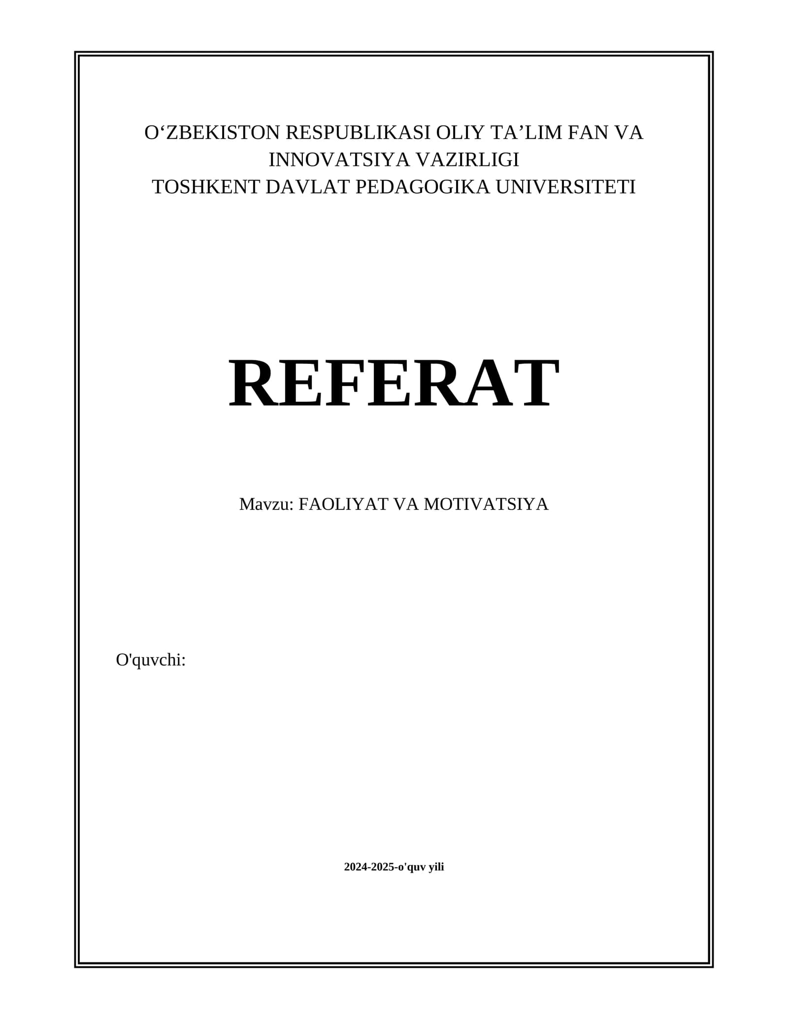 REFERAT