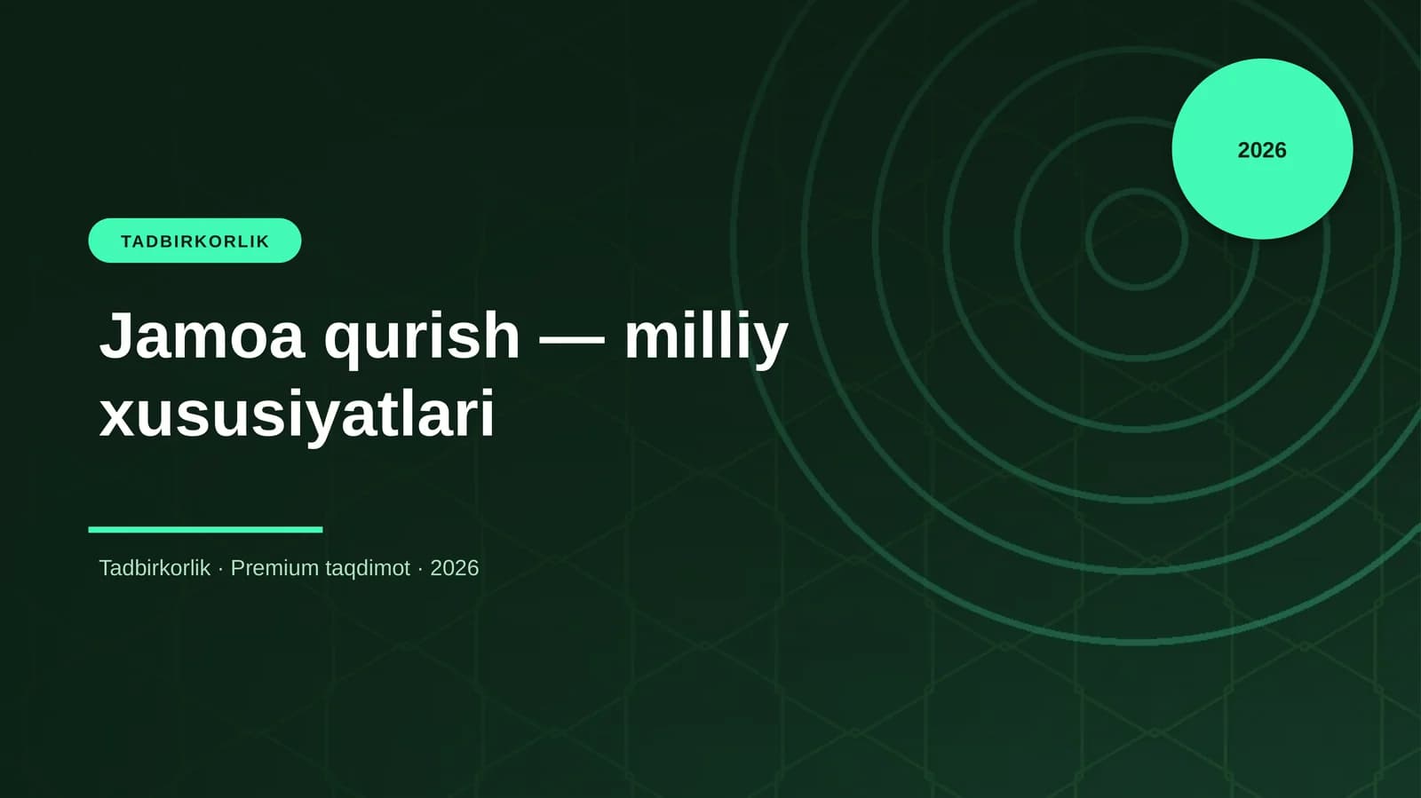 Jamoa qurish — milliy xususiyatlari
