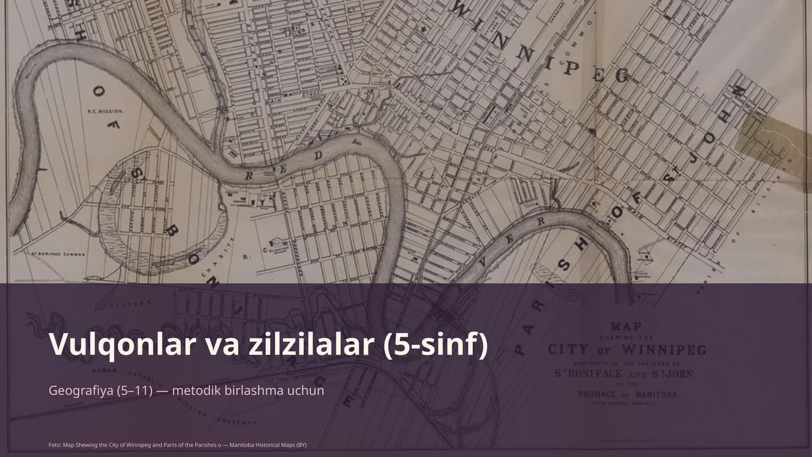Vulqonlar va zilzilalar (5-sinf)