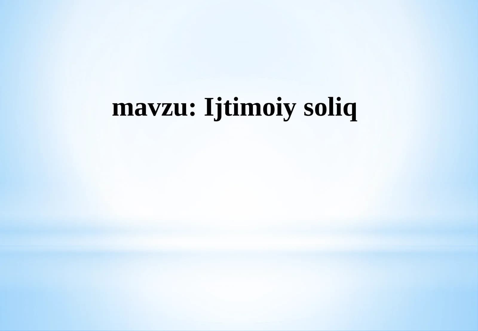 Ijtimoiy soliq