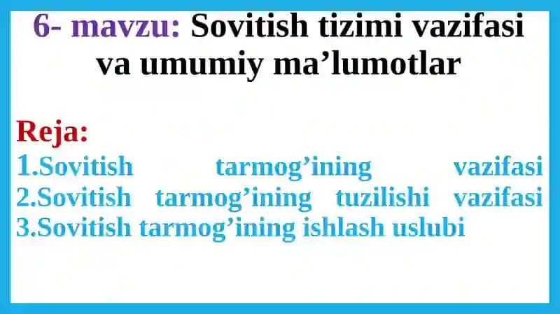 Sovitishtizimi