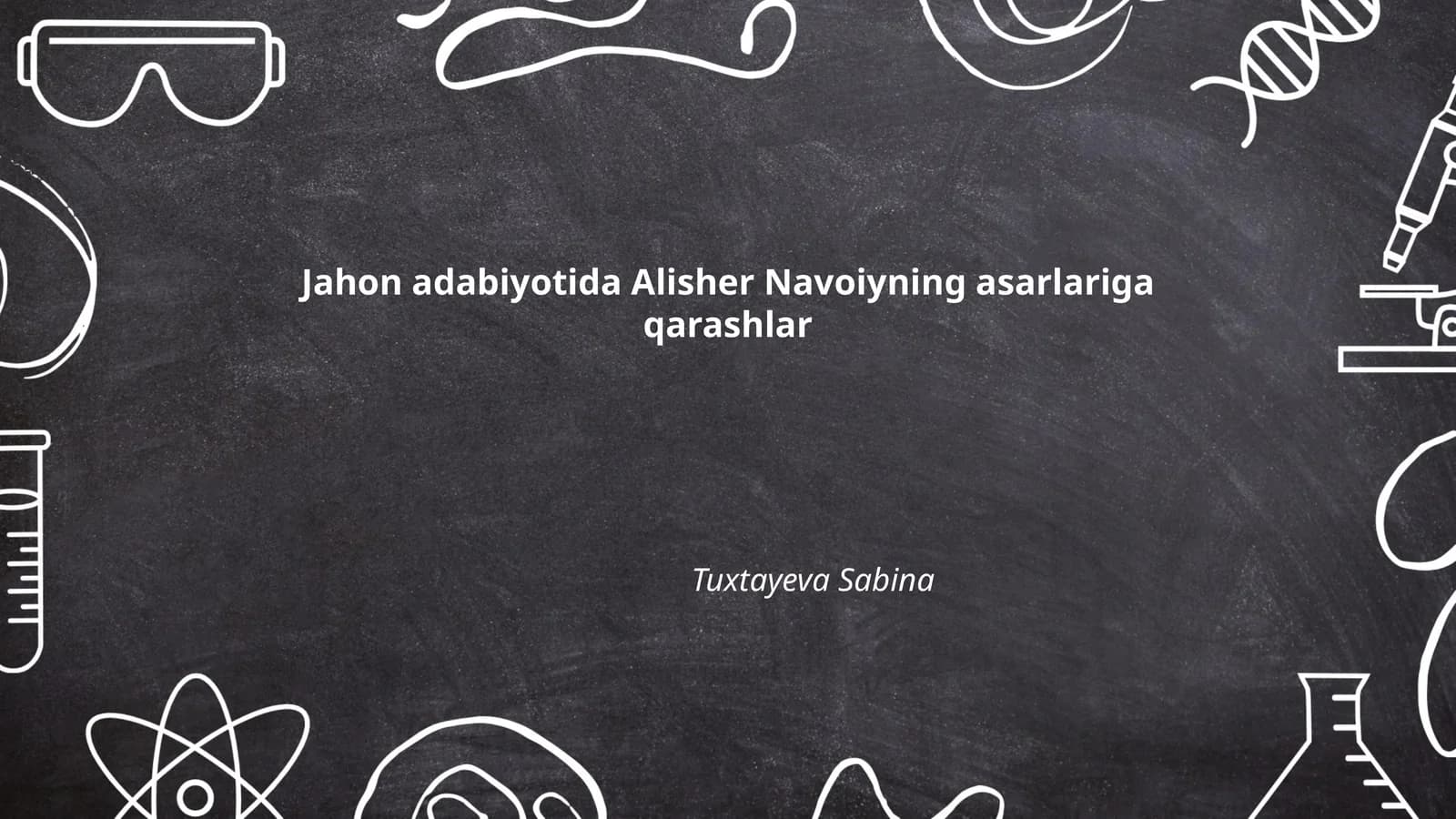 Alisher Navoiyning asarlariga qarashlar