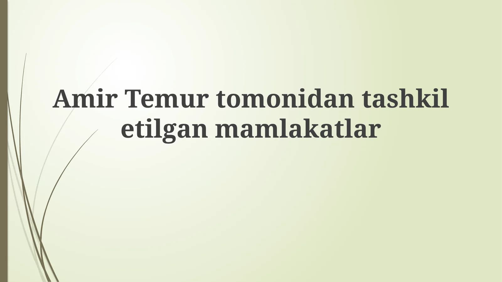 Amir Temur davlati